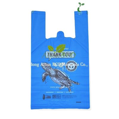 100% biologisch abbaubare Kompostierbare Linerbeutel für Lebensmittelverpackungen 50 Mikron