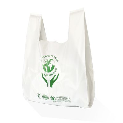Biologisch abbaubare Einkaufstüten aus HDPE Kompostierbare Komposttüten