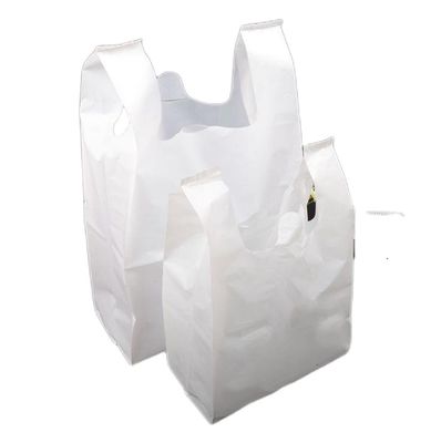 Verpackung As4736 Kompostierbare Lebensmittelbeutel mit Griff aus Kunststoff Poly