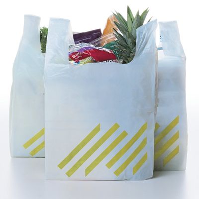 PLA Kompostierbare biologisch abbaubare Zellulose-Taschen T-Shirt für den Supermarkt