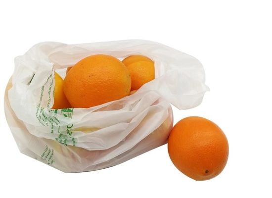 Biologisch abbaubare Einkaufstüte aus Plastik