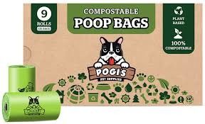 Umweltfreundlich 100% biologisch abbaubar und kompostierbar Großhandel Haustiere Kotsack Hundemüllsäcke Nachhaltiges OEM-Logo Akzeptieren 15 Mikron BPI