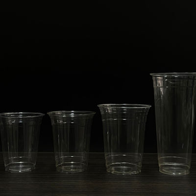 Einweg-Plastik Bierbecher Pla-Becher kaltes Getränk Milchtee
