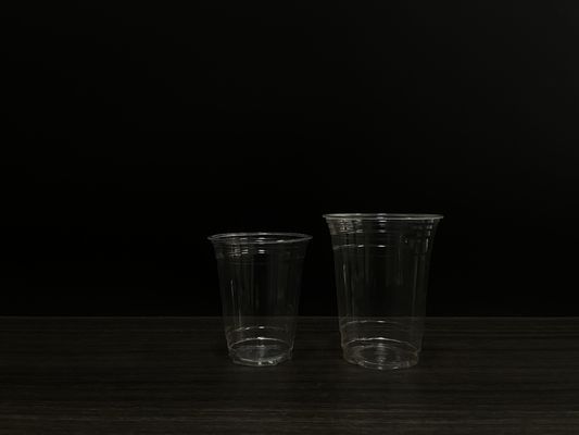 Einweg-Plastik Bierbecher Pla-Becher kaltes Getränk Milchtee