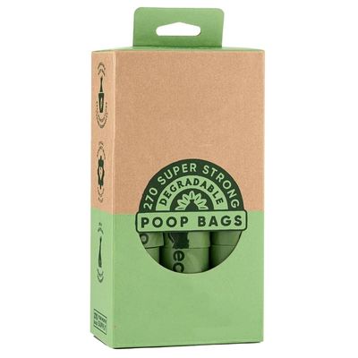 Maßgeschneiderte Druck 32 Packung biologisch abbaubare duftende Hundepoop-Taschen Nachhaltige Haustierreinigung &amp; Pflege Produkte OEM Logo Akzeptieren BPI