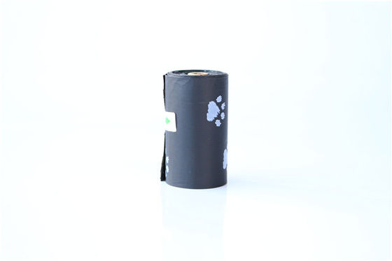 Kunststoff-En13432-zertifizierte Poo-Bags Kompostierbare Haustierbeutel Gravure-Druck
