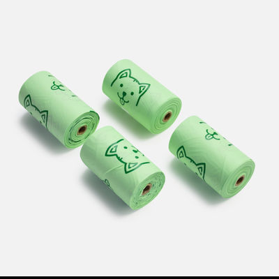 PBAT Biodegradable Poly Bags Rollen für Hunde Kot