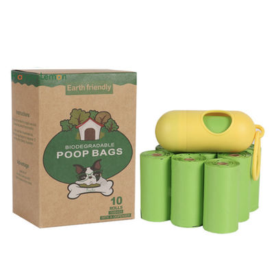 Weste 100% biologisch abbaubare Haustiermülltaschen Roll für Hundekot personalisiert