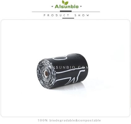 Weste 100% biologisch abbaubare Haustiermülltaschen Roll für Hundekot personalisiert