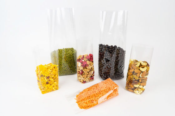 Kompostierbare Plastiktüten aus PLA mit geprägter Oberfläche