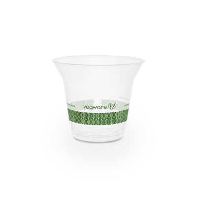 100% kompostierbare, biologisch abbaubare PLA-Becher 12 14 16 Oz für Trinkwasser