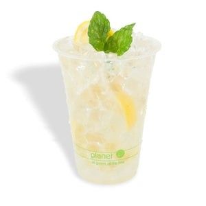 Wasserkompostierbare, biologisch abbaubare PLA-Becher