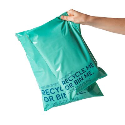 OEM Biologisch abbaubare Poly Mailers Taschen Selbstklebstoff Öko-freundlich