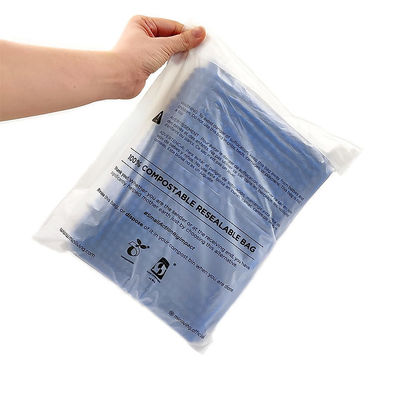 Custom Poly Printed Kompostierbare Mailer Tasche Schwarz Rosa Blau