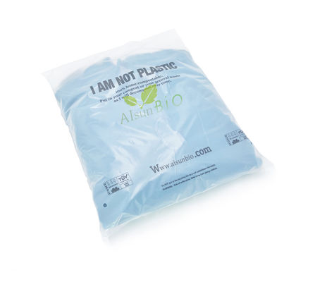 Poly Biologisch abbaubare Kompostierbare Mailer-Tasche für angepasste Kleidung