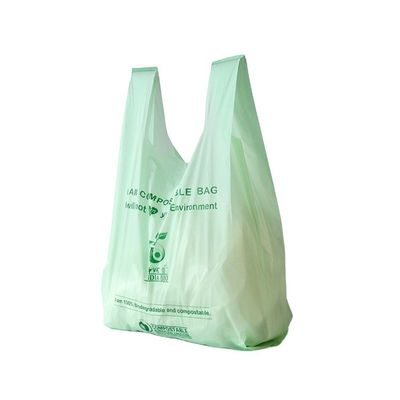 Nachhaltige PBAT-Tasche Massenkompostierbare Taschen 15 Mikron
