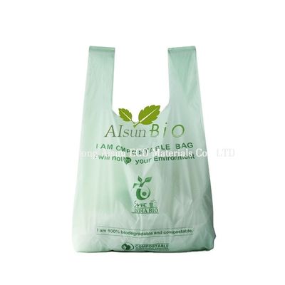 100% biologisch abbaubarer PLA-Polybag aus Kunststoff für den Einkauf